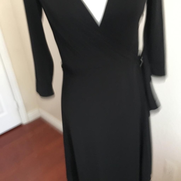 Sigrid Olsen faux wrap dress, classic , knee length - Picture 4 of 6